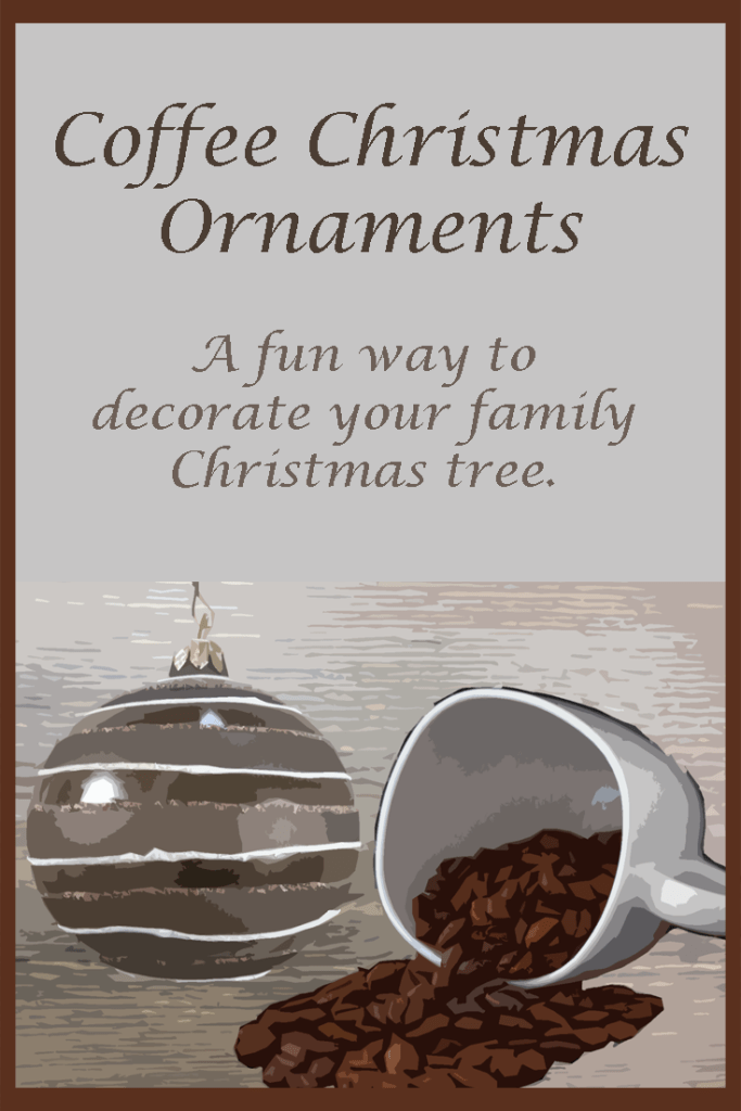 Coffee Christmas Ornaments Christmas Tree