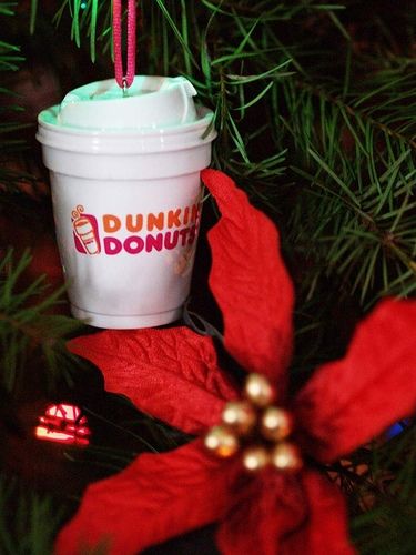 Coffee to Go Christmas Ornament
