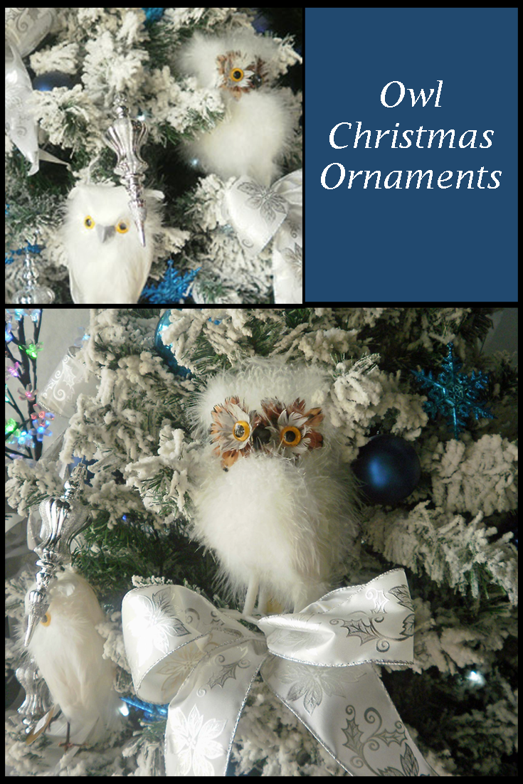 Have a hoot of a Holiday with these owl Christmas ornaments on your tree