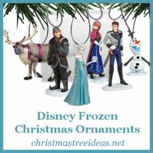 Disney Frozen Christmas Ornaments