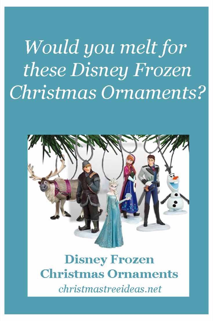 Disney Frozen Christmas Tree Ornaments