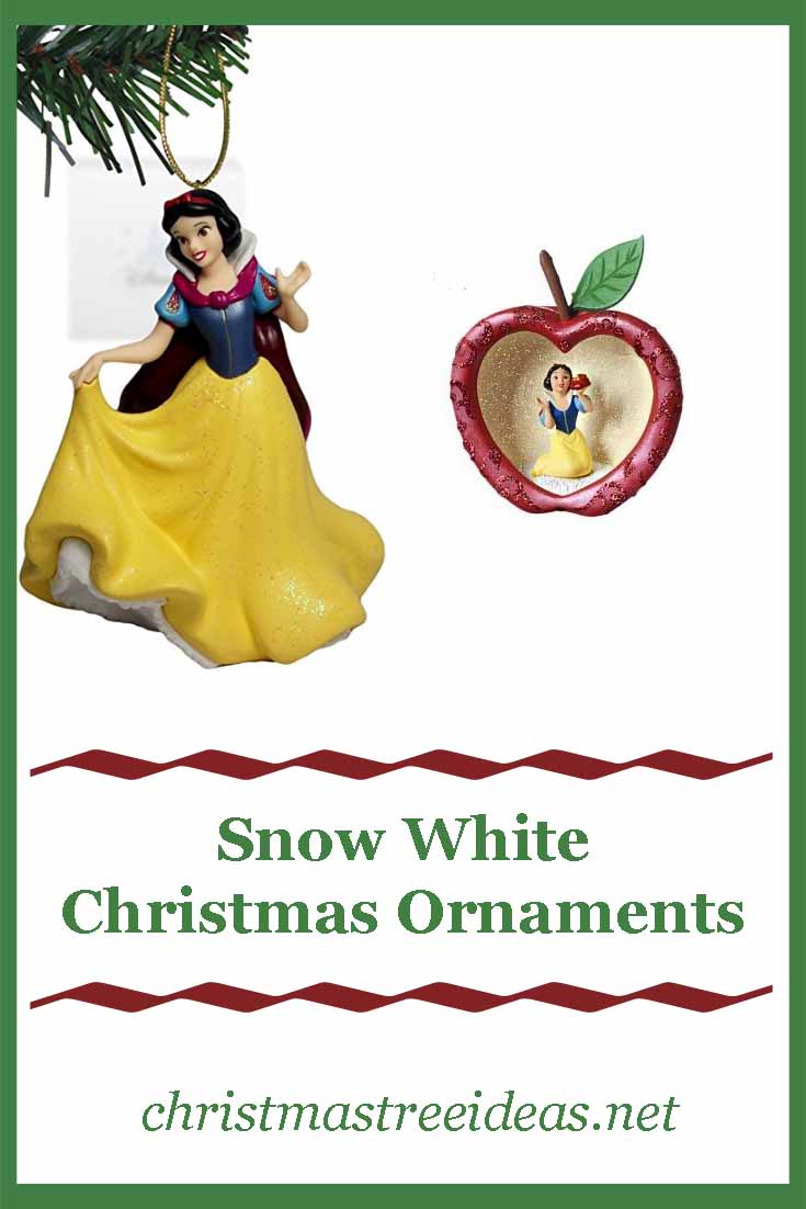 Snow White Christmas Ornaments