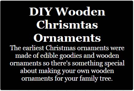diy wooden christmas ornaments