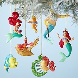 The Little Mermaid Christmas tree ornaments