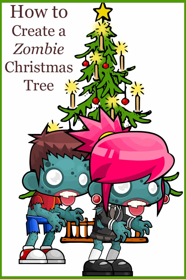 How to Create a Zombie Christmas Tree