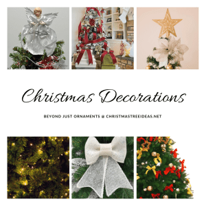 Examples of Christmas Tree decor Christmas tree decor that is not Christmas ornaments