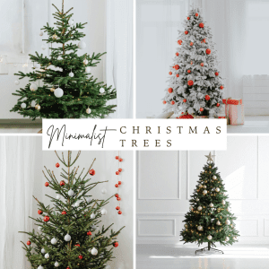 Minimalist Christmas Trees Some examples of minimalist Christmas trees